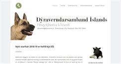 Desktop Screenshot of dyravernd.is
